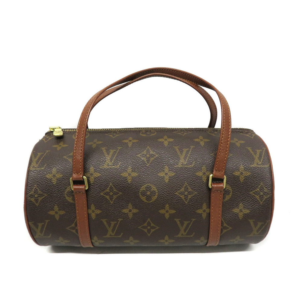 Louis Vuitton Papillon Monogram Shoulder Bag Brown